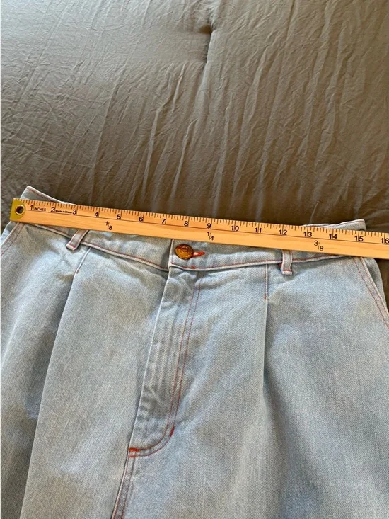 Big Bud Press Denim Hi-Rise Trousers. Size Large. - Picture 11 of 16